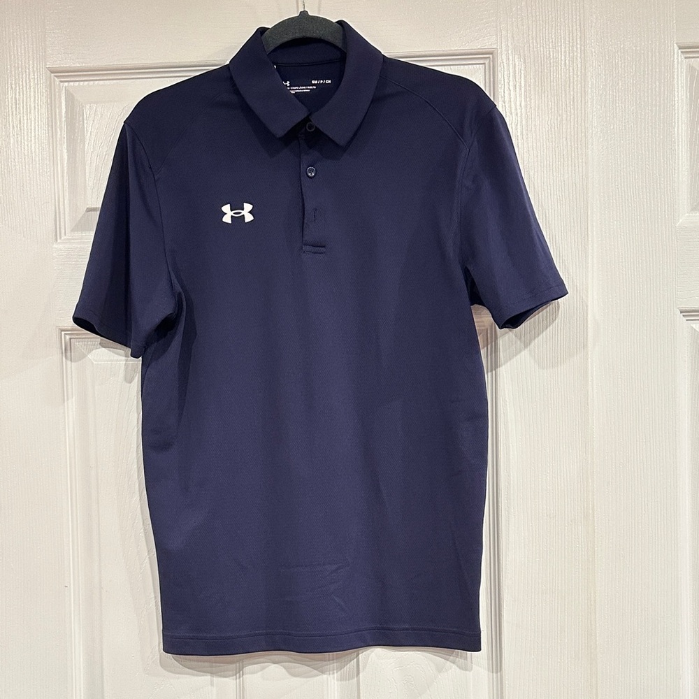Under Armour Men's Dark Blue Polo Shirt